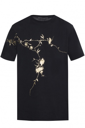 T-shirt with a floral motif, zdjęcie 1 T-shirt with a floral motif od Haider Ackermann